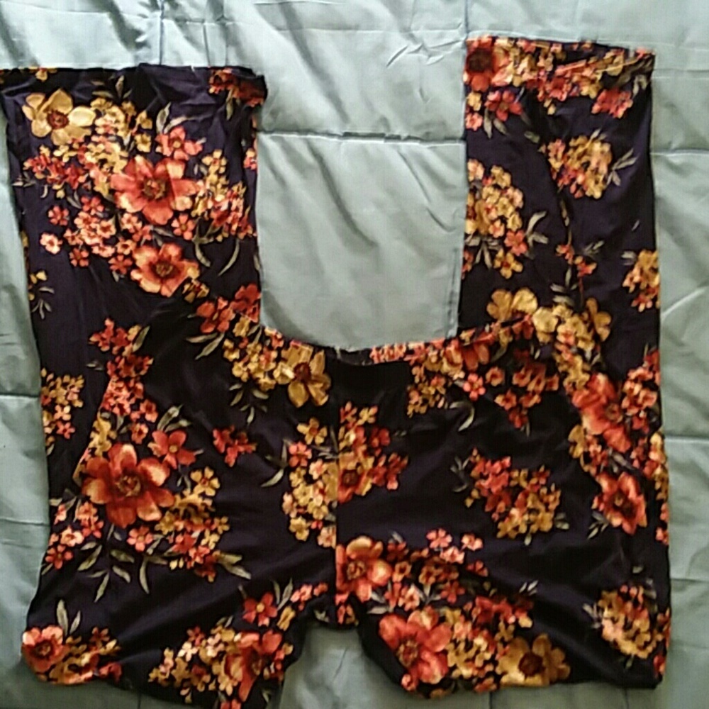 Super soft flower pants
